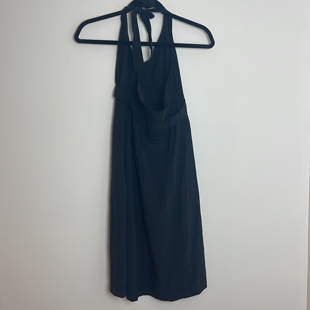 Athleta swim beach black dress size 6 with zip pockets - Picture 5 of 5